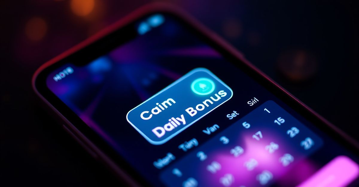 1. De dagelijkse login-bonus benutten